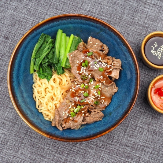 Egg Noodle Beef Teriyaki