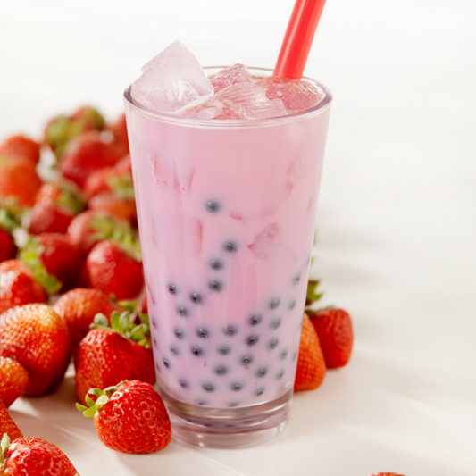 Strawberry Steam Milk